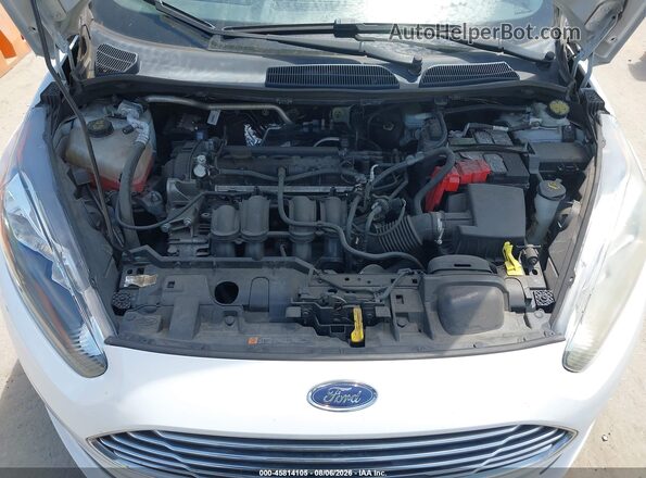 3FADP4BJ3JM127257 2018 FORD FIESTA White Вид ззаду