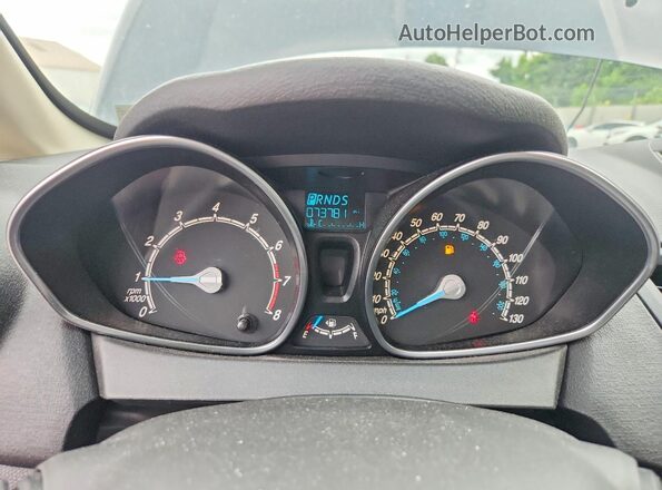 3FADP4BJ3KM146795 2019 FORD FIESTA Black Vista del cuadro de instrumentos