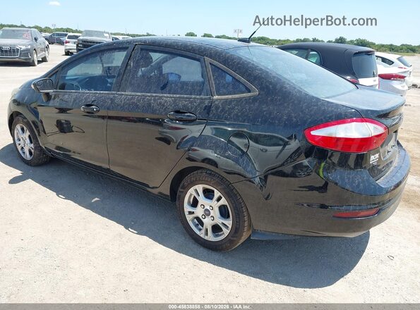 3FADP4BJ4GM208048 2016 FORD FIESTA Black Tył lewy