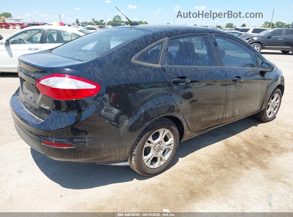 3FADP4BJ4GM208048 2016 FORD FIESTA Black Tył prawy
