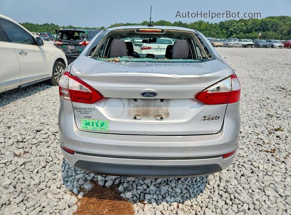 3FADP4BJ4HM158639 2017 FORD FIESTA Silver Rear view