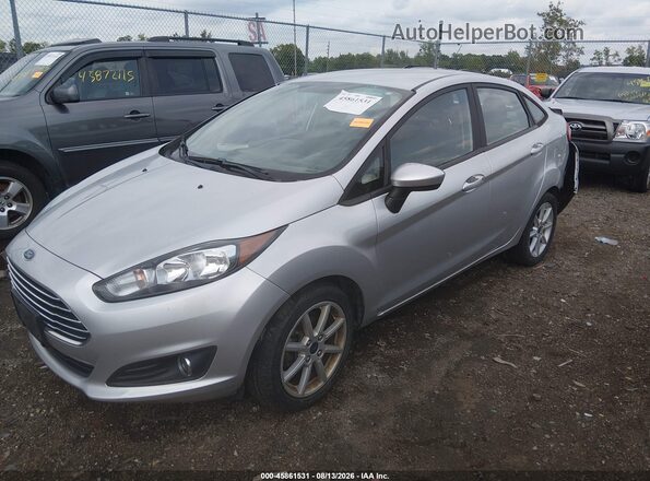 3FADP4BJ4KM107164 2019 FORD FIESTA Silver წინა მარცხენა ხედი სამი მეოთხედიდან