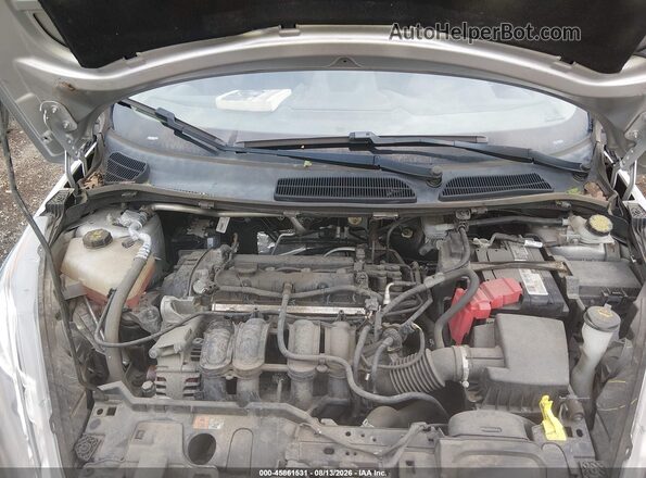 3FADP4BJ4KM107164 2019 FORD FIESTA Silver უკანა ხედი