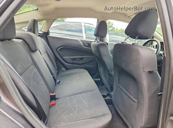 3FADP4BJ4KM120402 2019 FORD FIESTA Серый Вид задних сидений