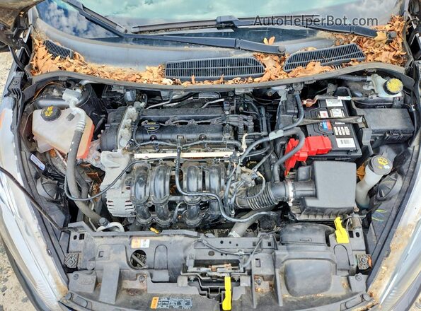 3FADP4BJ4KM120402 2019 FORD FIESTA Серый Вид задней части салона