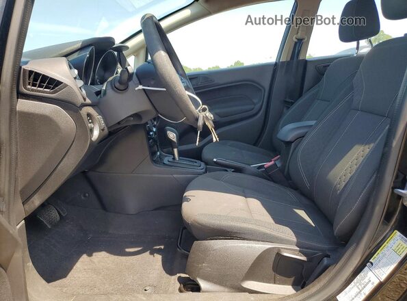 3FADP4BJ4KM123591 2019 FORD FIESTA Black Widok wnętrza z przodu