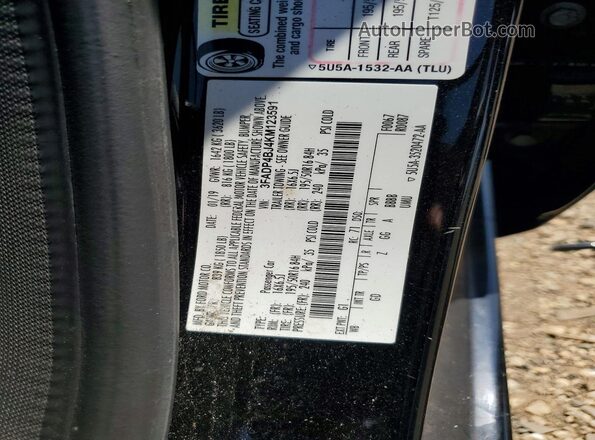 3FADP4BJ4KM123591 2019 FORD FIESTA Black Widok komory silnika
