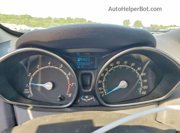 3FADP4BJ4KM123591 2019 FORD FIESTA Black Widok zestawu wskaźników