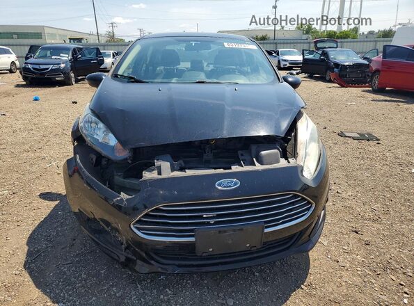 3FADP4BJ4KM123591 2019 FORD FIESTA Black Widok z przodu