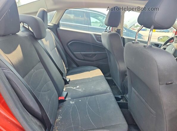 3FADP4BJ4KM128550 2019 FORD FIESTA Orange Вид задніх сидінь