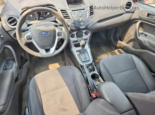 3FADP4BJ4KM128550 2019 FORD FIESTA Orange Вид панелі приладів