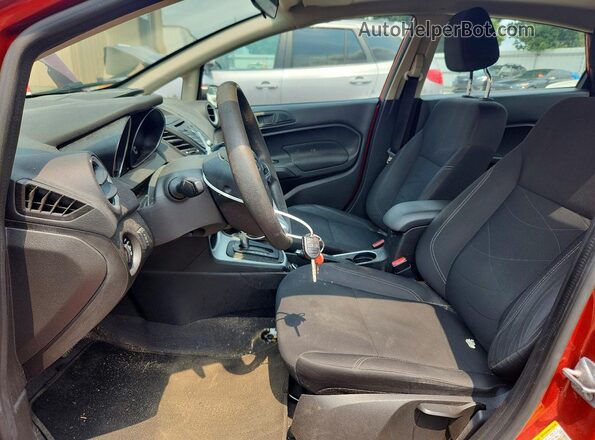 3FADP4BJ4KM128550 2019 FORD FIESTA Orange Вид салону спереду