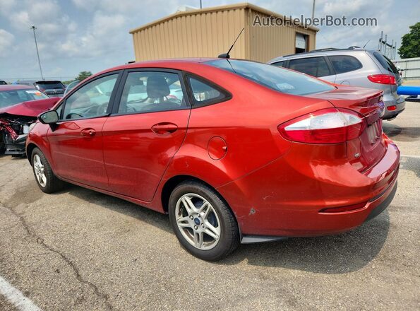 3FADP4BJ4KM128550 2019 FORD FIESTA Orange Задня ліва чверть