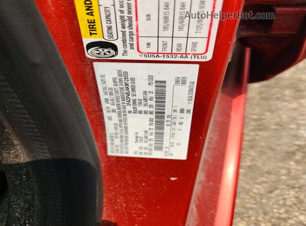 3FADP4BJ4KM128550 2019 FORD FIESTA Orange Вид підкапотного простору