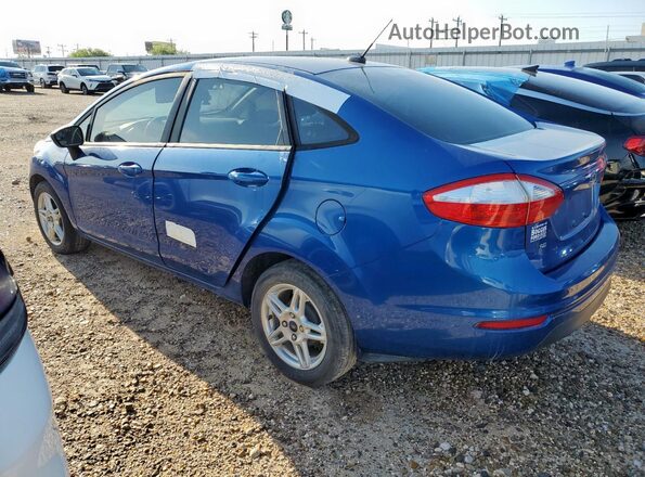 3FADP4BJ4KM146997 2019 FORD FIESTA Blue Tył lewy