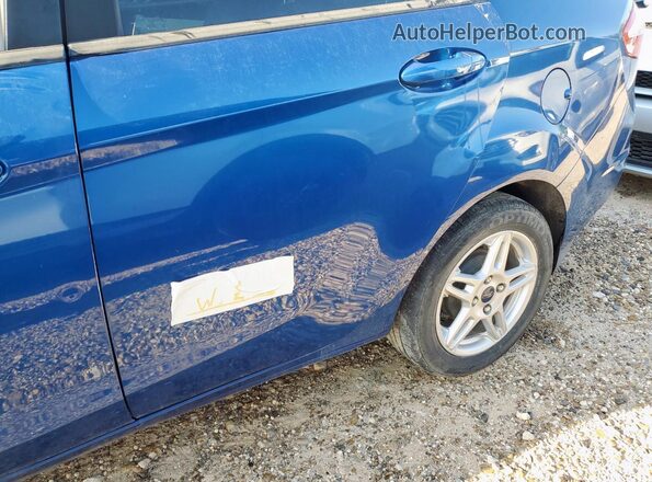 3FADP4BJ4KM146997 2019 FORD FIESTA Blue Widok komory silnika