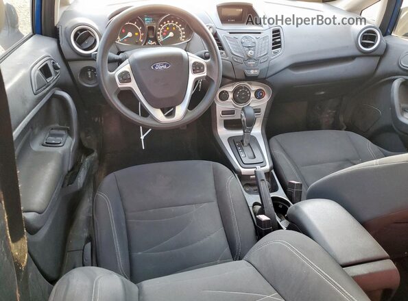 3FADP4BJ4KM146997 2019 FORD FIESTA Blue Widok deski rozdzielczej