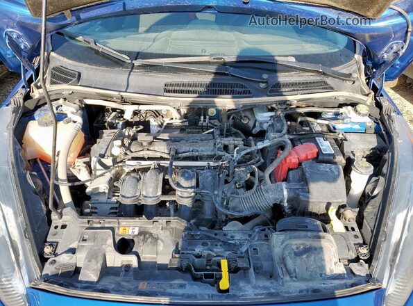 3FADP4BJ4KM146997 2019 FORD FIESTA Blue Widok wnętrza z tyłu