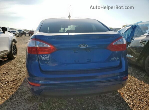 3FADP4BJ4KM146997 2019 FORD FIESTA Blue Widok z tyłu