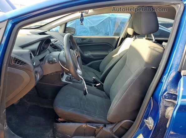 3FADP4BJ4KM146997 2019 FORD FIESTA Blue Widok wnętrza z przodu