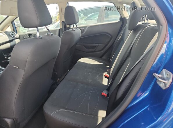 3FADP4BJ4KM163640 2019 FORD FIESTA Blue Հետևի նստատեղերի տեսք