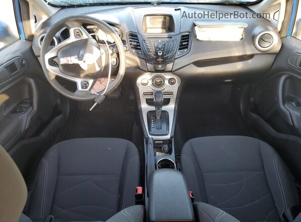 3FADP4BJ4KM163640 2019 FORD FIESTA Blue Առջևի վահանակի տեսք