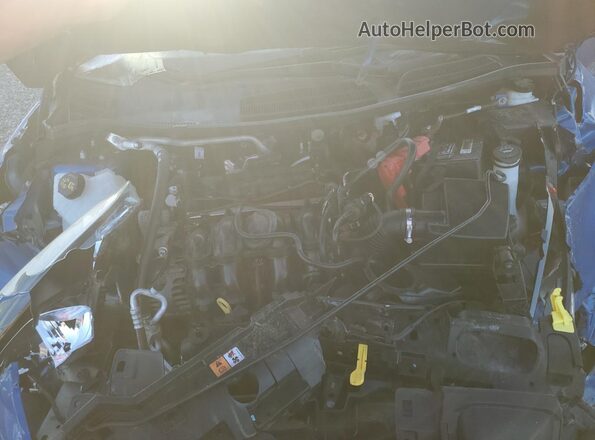3FADP4BJ4KM163640 2019 FORD FIESTA Blue Սալոնի հետևի տեսք