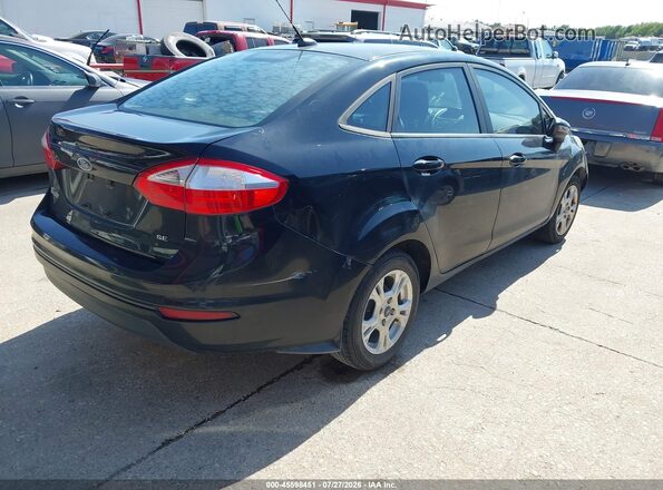 3FADP4BJ5GM190806 2016 FORD FIESTA Black Tył prawy