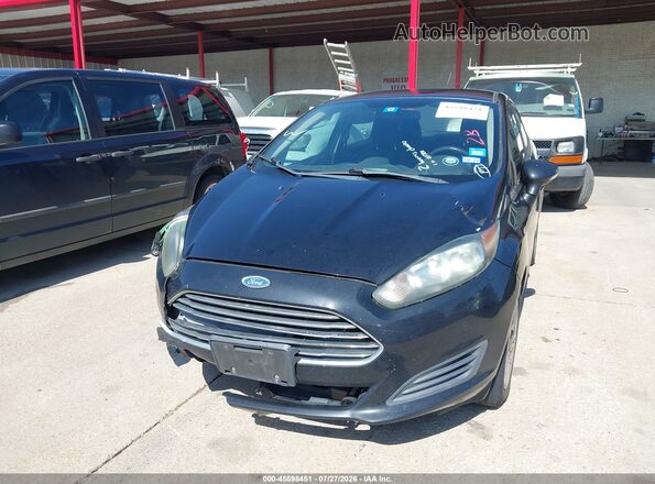3FADP4BJ5GM190806 2016 FORD FIESTA Black Widok zestawu wskaźników