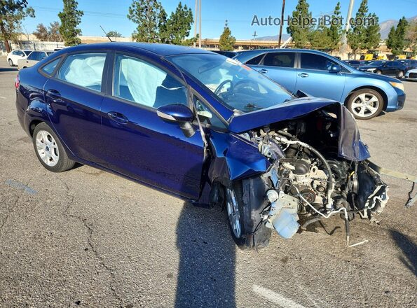 3FADP4BJ5GM202839 2016 FORD FIESTA Blue წინა მარჯვენა