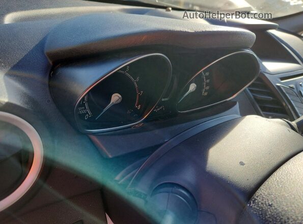 3FADP4BJ5GM202839 2016 FORD FIESTA Blue ხელსაწყოთა პანელის ხედი