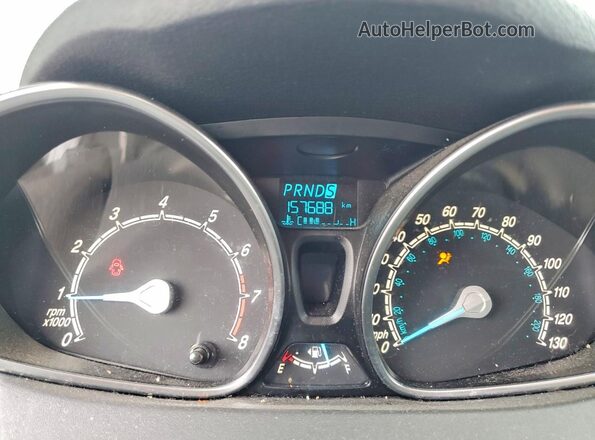 3FADP4BJ5HM134768 2017 FORD FIESTA Silver ხელსაწყოთა პანელის ხედი