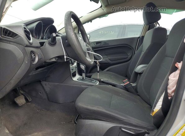3FADP4BJ5HM134768 2017 FORD FIESTA Silver წინა სალონის ხედი