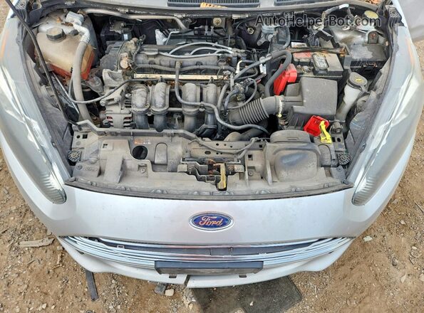 3FADP4BJ5HM134768 2017 FORD FIESTA Silver უკანა სალონის ხედი