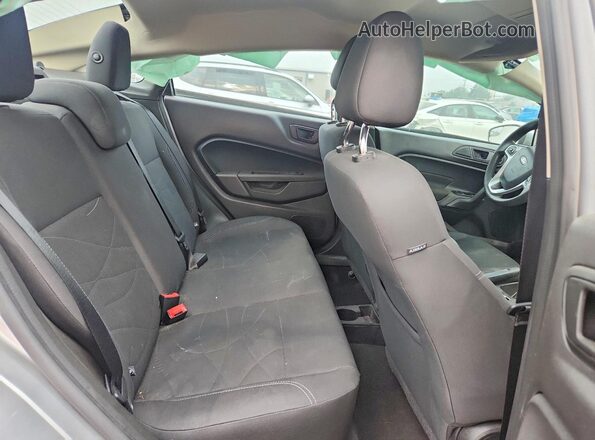 3FADP4BJ5HM134768 2017 FORD FIESTA Silver უკანა სავარძლების ხედი