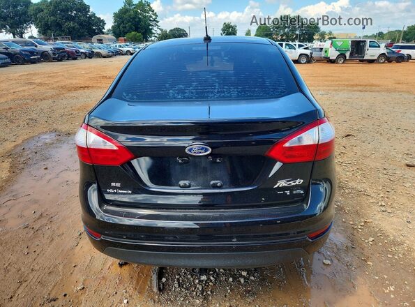 3FADP4BJ5JM108323 2018 FORD FIESTA Black Вид ззаду