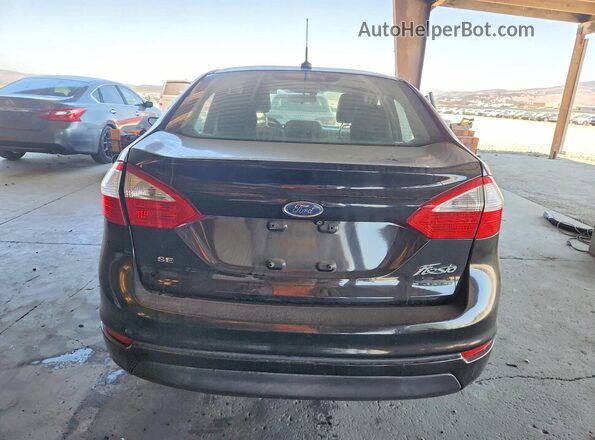 3FADP4BJ5JM114106 2018 FORD FIESTA Black უკანა ხედი