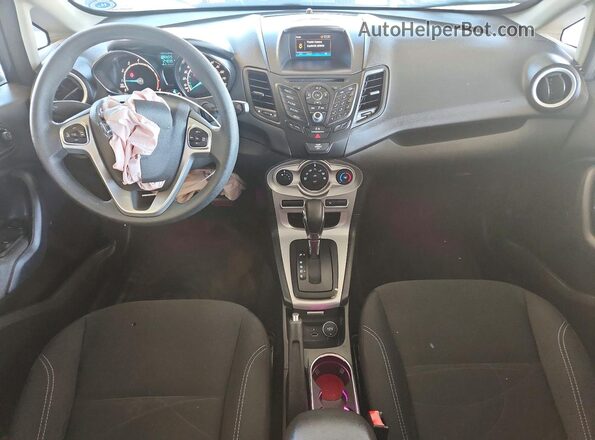 3FADP4BJ5JM114106 2018 FORD FIESTA Black წინა პანელის ხედი