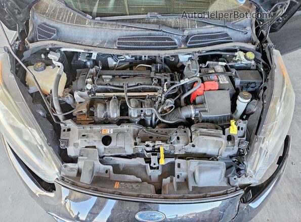 3FADP4BJ5JM114106 2018 FORD FIESTA Black უკანა სალონის ხედი