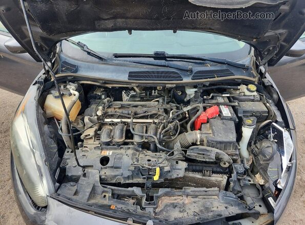 3FADP4BJ5KM102118 2019 FORD FIESTA Gray Widok wnętrza z tyłu