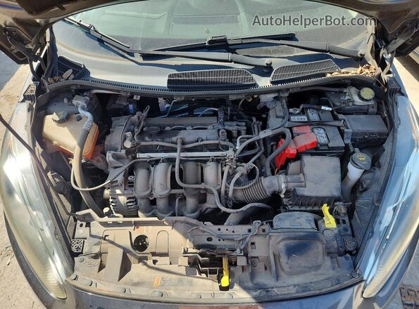3FADP4BJ5KM142182 2019 FORD FIESTA Silver Սալոնի հետևի տեսք