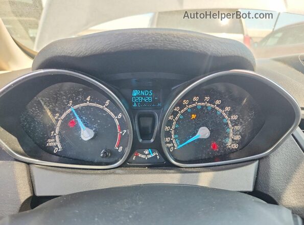 3FADP4BJ5KM142182 2019 FORD FIESTA Silver Սարքավորումների վահանակի տեսք
