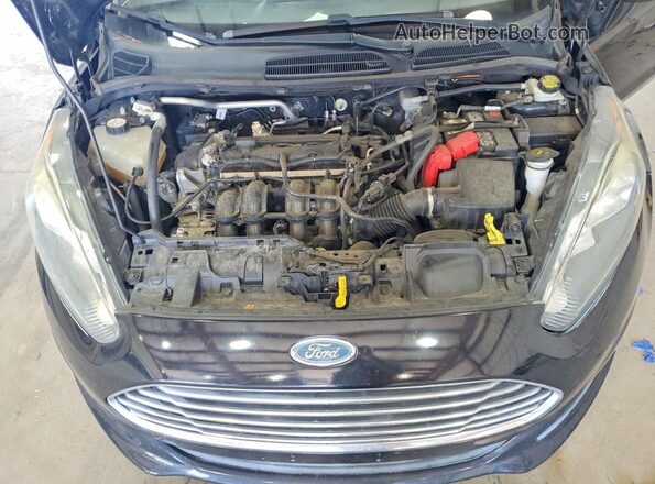 3FADP4BJ5KM143249 2019 FORD FIESTA Черный Вид задней части салона