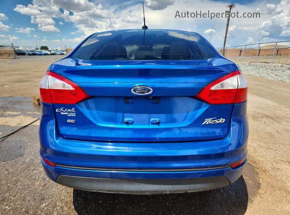 3FADP4BJ5KM145180 2019 FORD FIESTA Blue Rear view