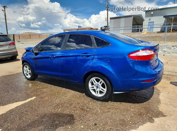 3FADP4BJ5KM145180 2019 FORD FIESTA Blue Rear left