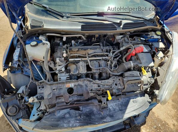 3FADP4BJ5KM145180 2019 FORD FIESTA Blue Rear interior view
