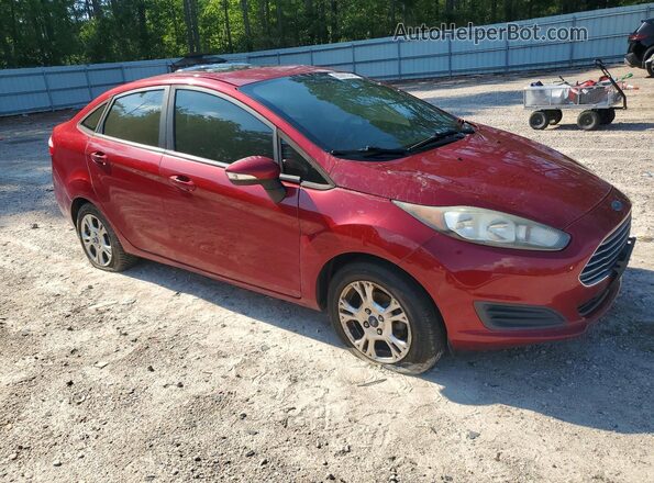 3FADP4BJ6GM106590 2016 FORD FIESTA Red Առջևի աջ