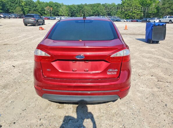 3FADP4BJ6GM106590 2016 FORD FIESTA Red Հետևի տեսք