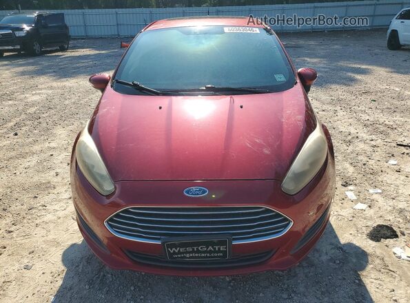 3FADP4BJ6GM106590 2016 FORD FIESTA Red Դիմացի տեսք