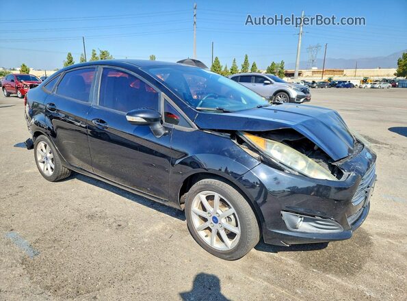 3FADP4BJ6GM121056 2016 FORD FIESTA Черный Передняя правая четверть